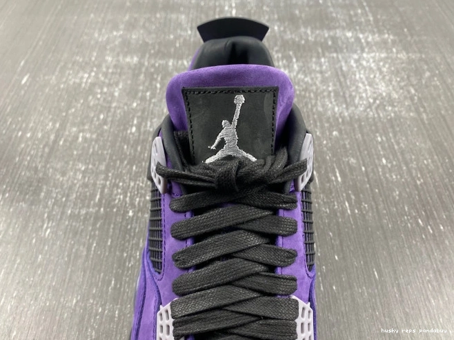 Rep Husky Purple x 4 Scott Suede Jordan Air Travis 0806